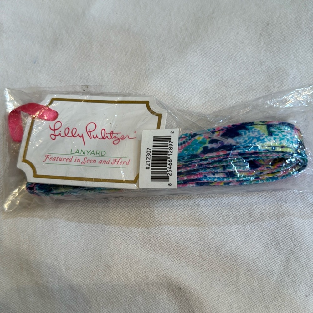 Lilly Pulitzer lanyard